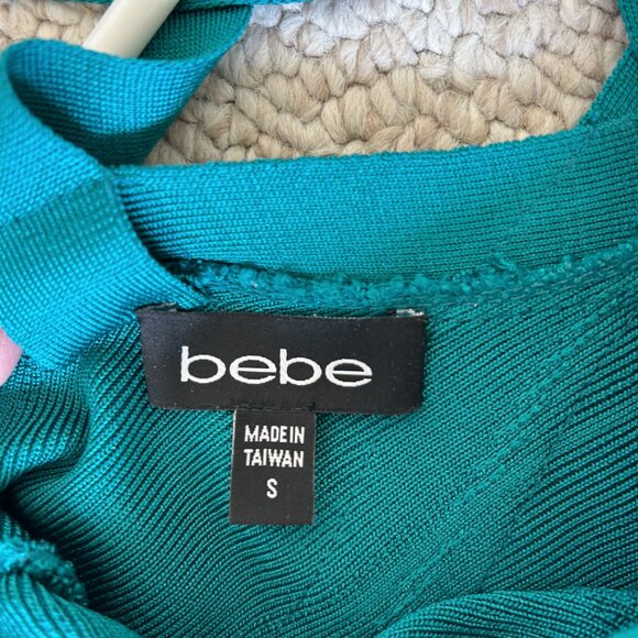 bebe Teal Midi Dress - Picture 2 of 2